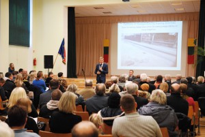 Remigijus Šimašius susitiko su Grigiškių bendruomene