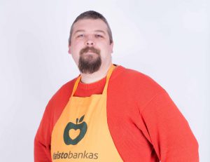 Vaidotas Ilgius, vienas iš „Maisto banko“ vadovų