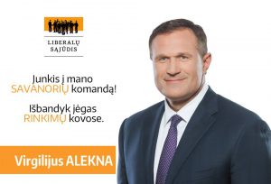 Prisijunk prie Virgilijaus Aleknos komandos!