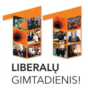 Kviečiame į Liberalų sąjūdžio gimtadienį