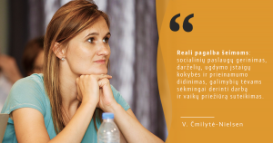 V. Čmilytė-Nielsen. Šeimos ar biurokratijos stiprinimo projektas?