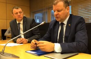 Liberalų sąjūdžio frakcijos posėdyje S. Skvernelis kalbėjo apie konservatorių neva organizuojamą valstybės perversmą